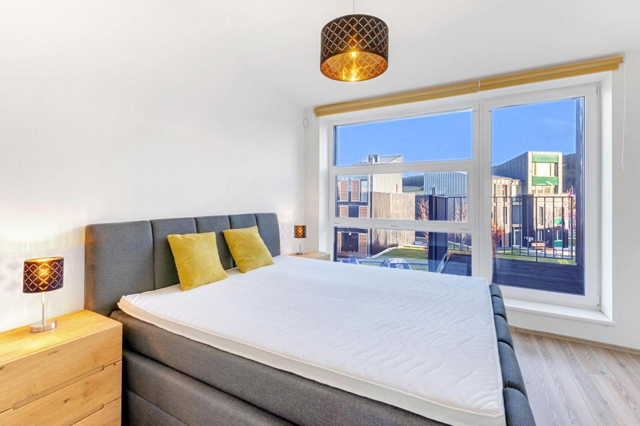 Miky Apartman Klinovec Garden Loučná pod Klínovcem Bagian luar foto